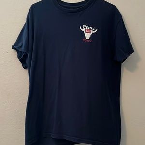 Blue Coors tshirt